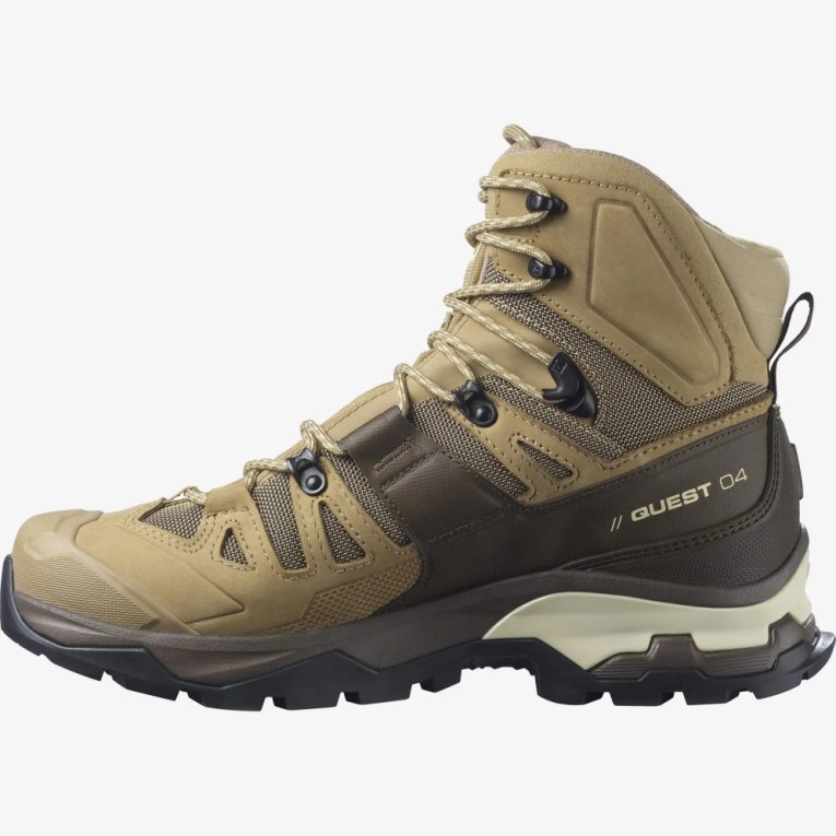 Botas Caminhada Salomon Quest 4 GTX Masculino Verde Oliva | PT M29708